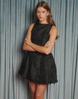 Screenplay Mini Dress - Black