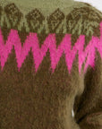 Kya Geo Sweater - Green