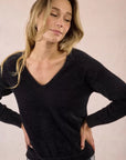Monica V Knit - Black