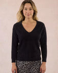 Monica V Knit - Black