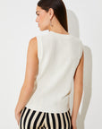Gil Sleeveless Cardigan