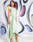 Eugenia Bardot Midi - Mint
