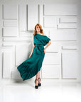 Della Dress - Deep Green