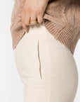 Raven Slim Trousers - Sandshell