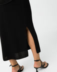 Cassia Knit Skirt - Black