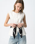 Pepper Waistcoat - Cream