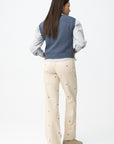 Bonnie HW Wide Floral - Beige