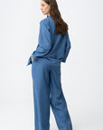 Turq Wide Trousers - Blue