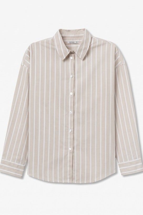 Tancy shirt - Beige stripe