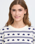 Brielle Hearts Knit - Jumper