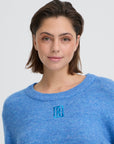 Baling Knit Jumper - Blue