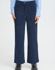 Kate Corduroy Pants - Navy