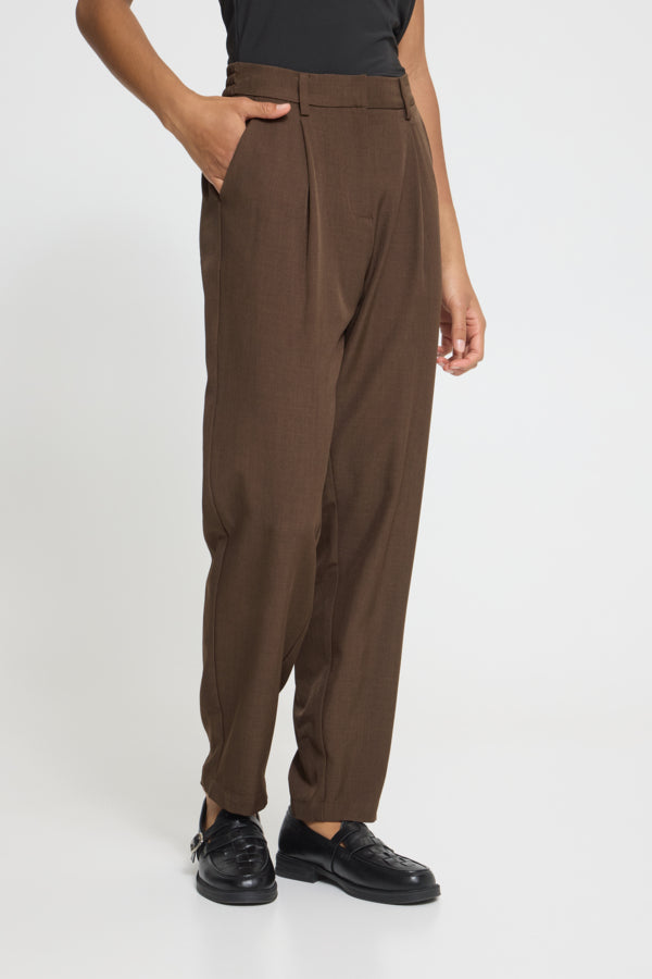 Fava Suit Trousers - Brown