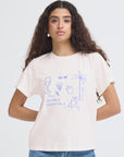 Novola Print T - White