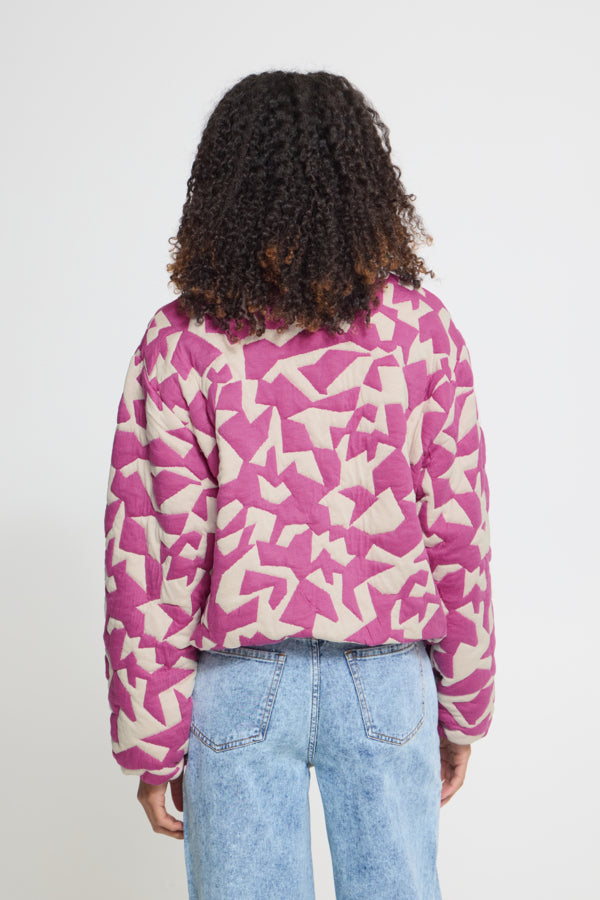 Kate Quilt Jacket - Pink