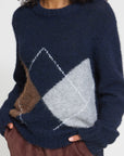 Bayana Knit Jumper - Navy