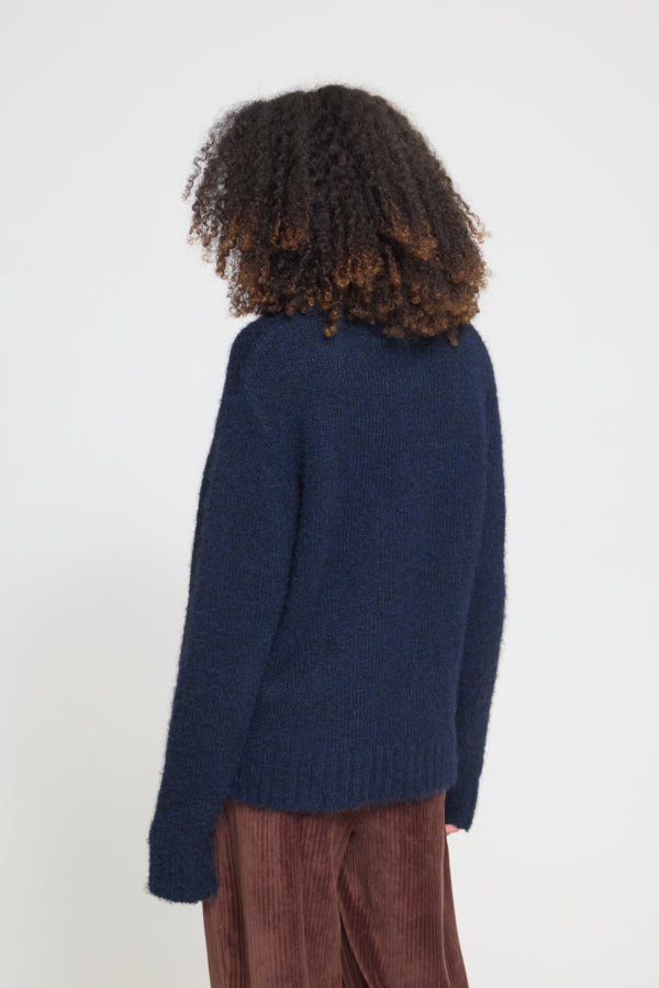 Bayana Knit Jumper - Navy