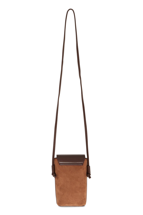 Clara Suede Phone Bag