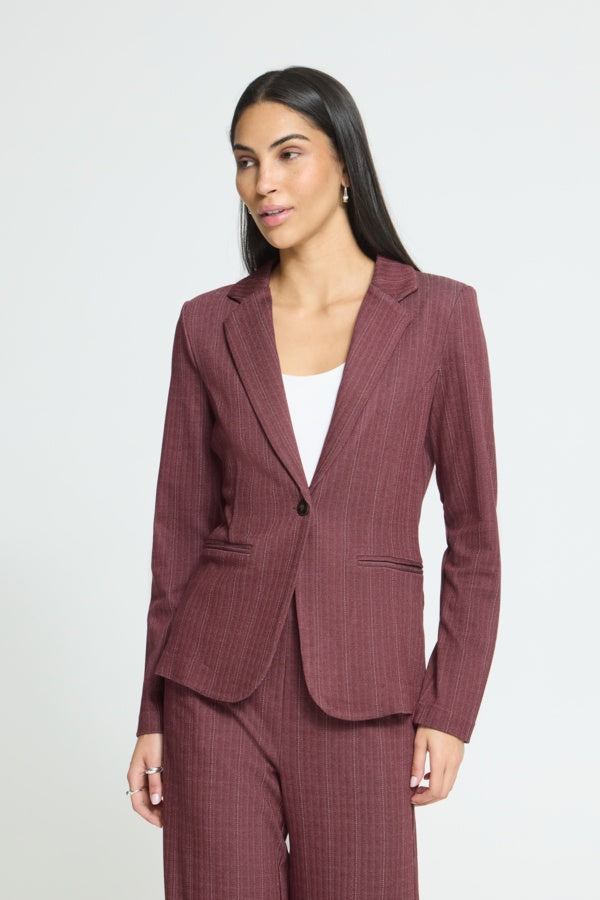 Kate Pinelle Blazer - Wine