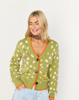 Olive Fawn Cardigan