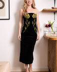 Cami Sleeveless Velvet Dress
