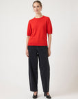 Lena Knitted Pullover - Red