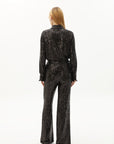 Arvid black sequins trousers