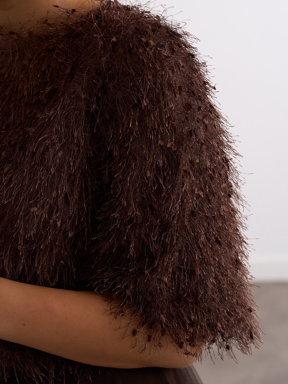 Beata top - Brown