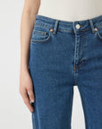 Rosie HW Straight Jeans