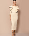 Valerie Cut Out Midi Dress