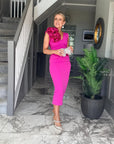 Bobbie Knee - Bright Pink
