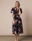 Emily Godet Print Dress