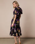 Emily Godet Print Dress