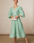 The Kylie Dress - Green
