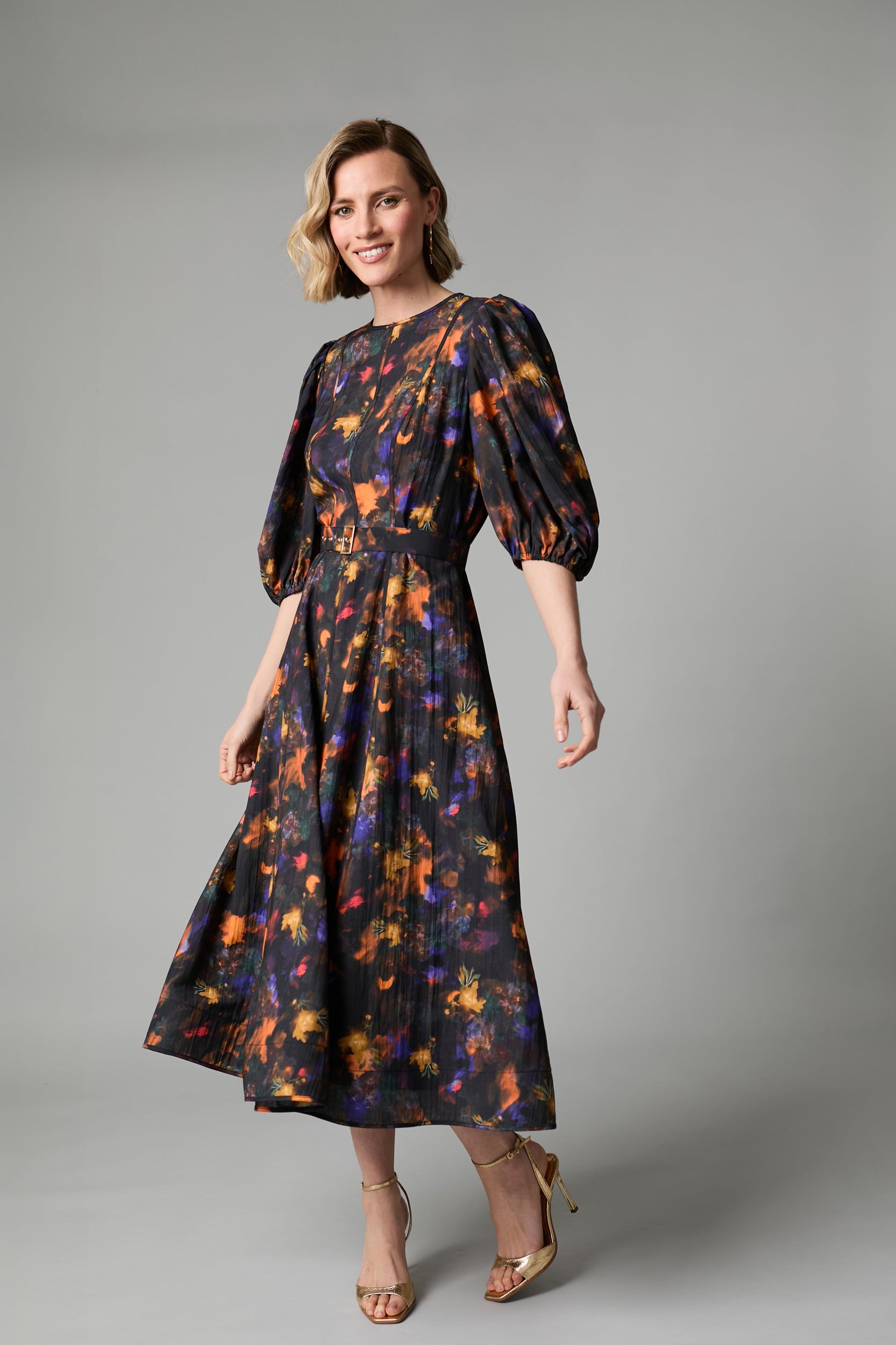 Kate Floral Print Dress