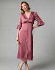 Enya Midi Dress - Blush