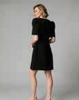 Sara Bow Dress - Black