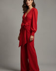 Adriana Jumpsuit - Red