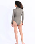 Akira Knitted Body Suit - Khaki