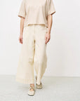 Kelly Wide Leg Jeans - Cream