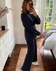Aria Trousers - Navy