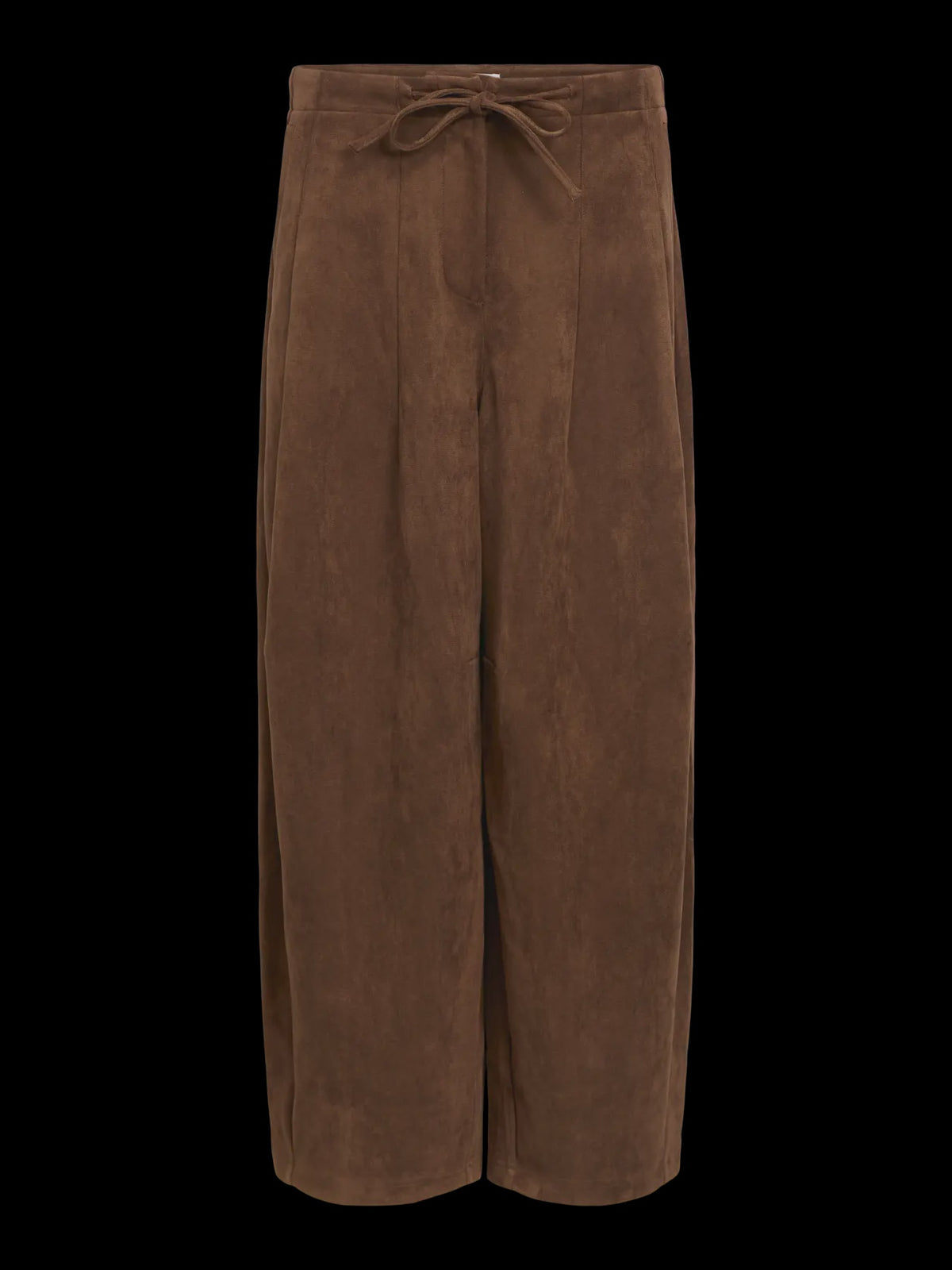 Denna suede barrell trousers
