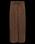 Denna suede barrell trousers