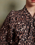 Lise leopard top