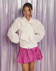Bianca bow blouse