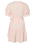 Bana Stripe Wrap Dress