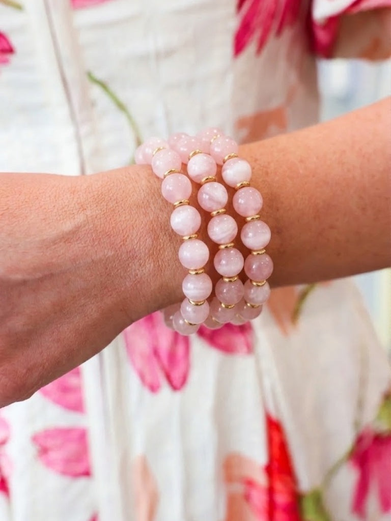 Beaded bracelet - Pink