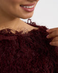 Odette top - Wine