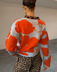 Blue Poppy Cardi