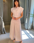 Bryce Skirt - Pink Stripe